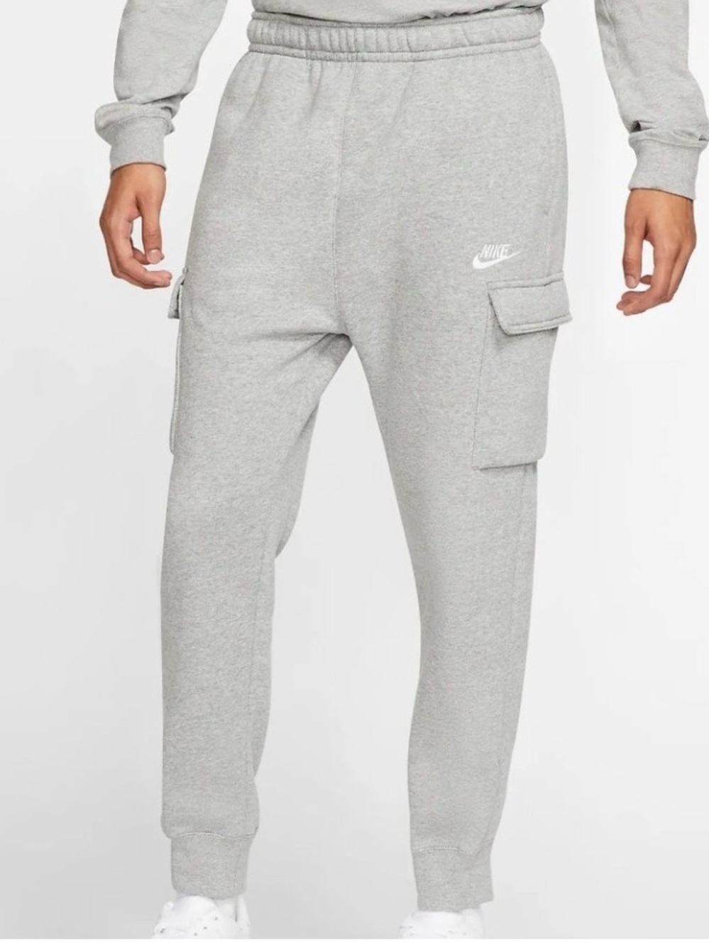 Nike Men’s Cargo Joggers with Drawstring Waist. Size S